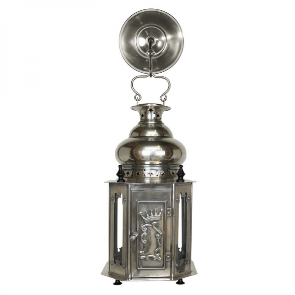 Venetian Lantern, Antique Silver - SL047A
